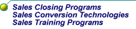 Sales Closing Programs